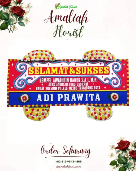 Papan Bunga Ucapan Selamat Sri Budaya